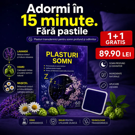 PLASTURI DE SOMN 60 PLASTURI 1+1