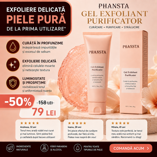 Gel Exfoliant Purificator Pentru față și Corp